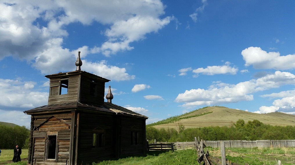 Успенская Церковь в Калинино Забайкальский край