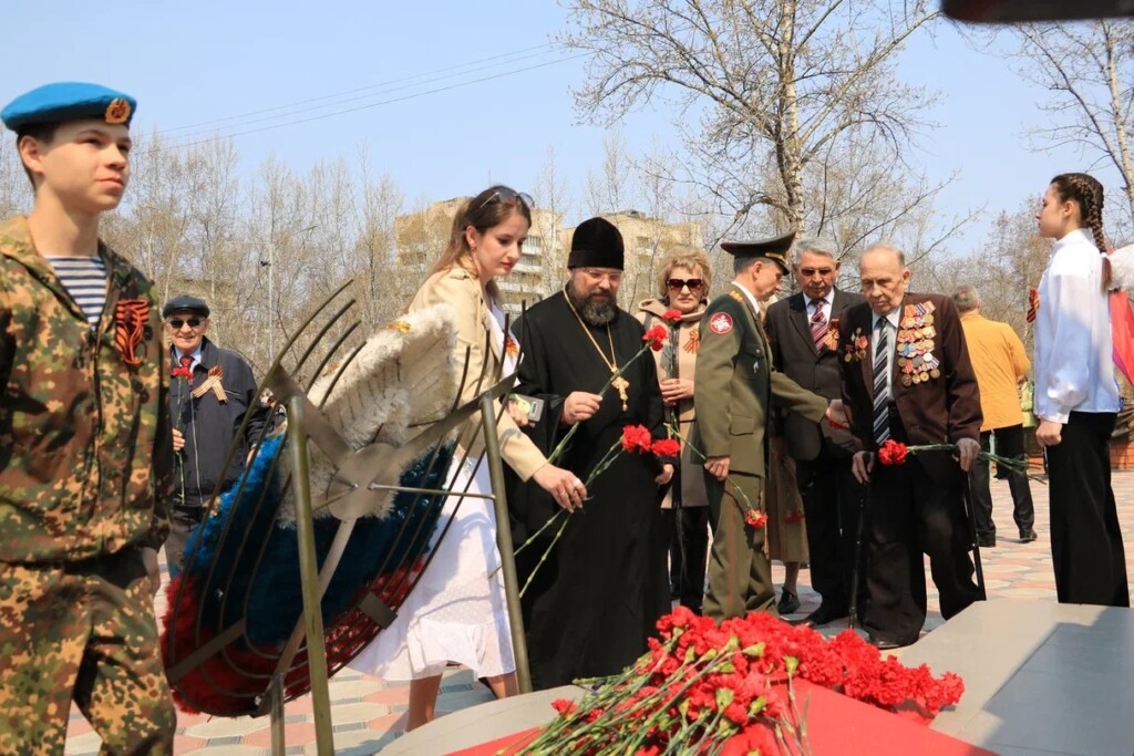 Митинг в Краснокаменске